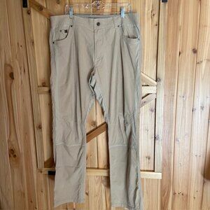 Kuhl Radikl Men's Tan Outdoor Hiking Pants 38 X 32 Style #5109
